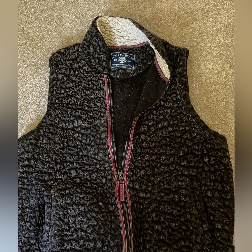 Live Oak sherpa vest